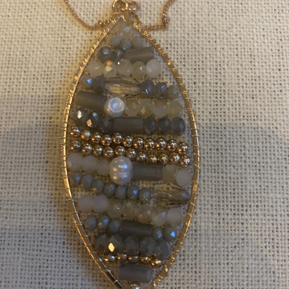 Splendid Iris 30” Pendant 30”-Gold